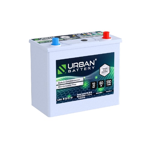 12V 60Ah Urban Battery L2 (Smf) B13 Standart Kutup R+